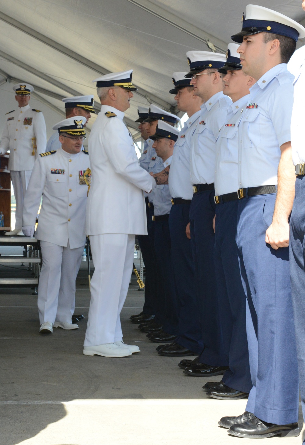 Coast Guard Base Seattle changes command