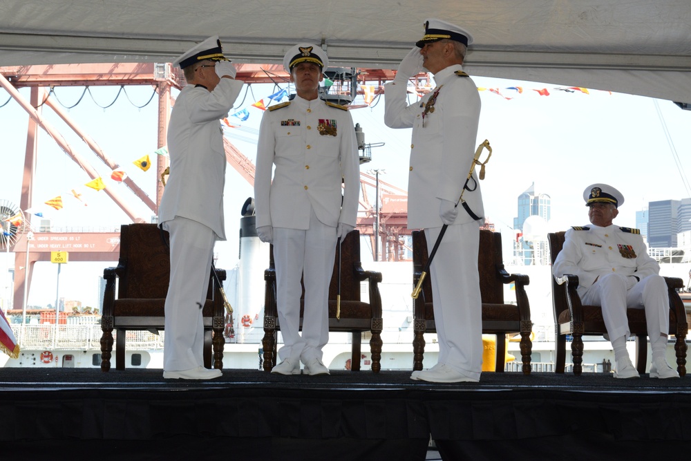 Coast Guard Base Seattle changes command