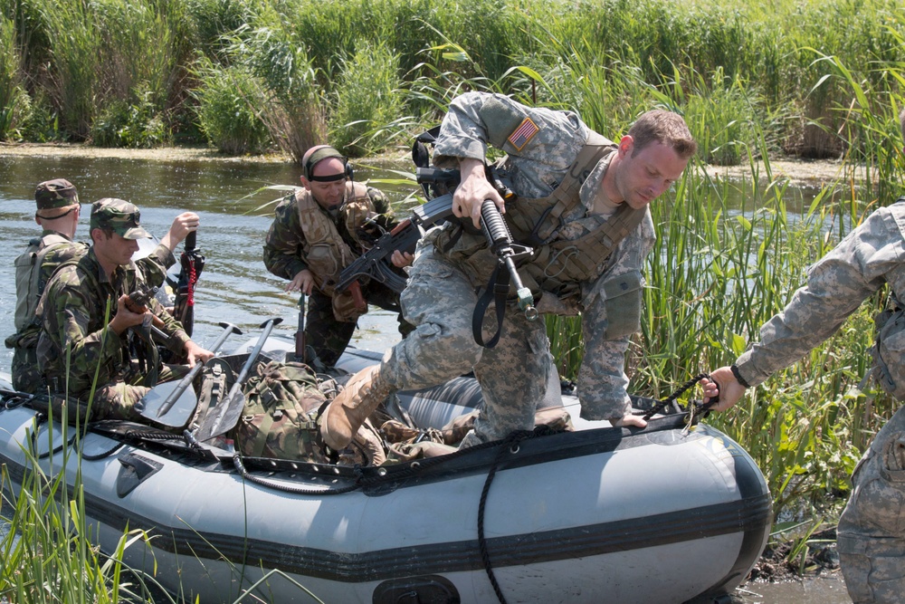 Alabama Army National Guard trains in Romanian Danube Delta