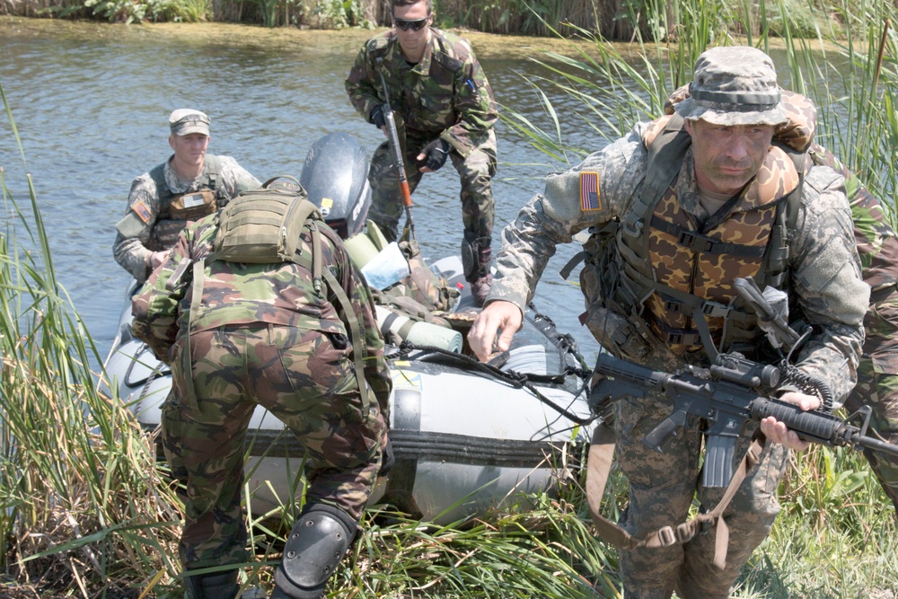 Alabama Army National Guard trains in Romanian Danube Delta