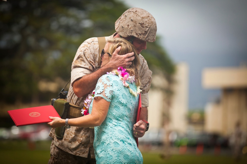 3D Marine Regiment Change of Command Ceremony 2015