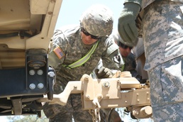 Junior Soldiers take lead in convoy operation