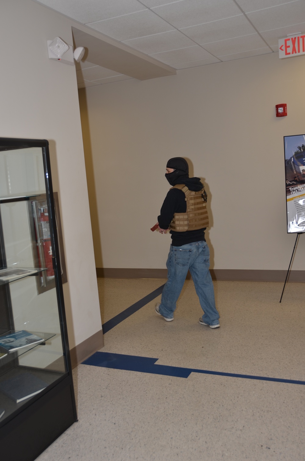 Naval Supply Corps School active-shooter drill