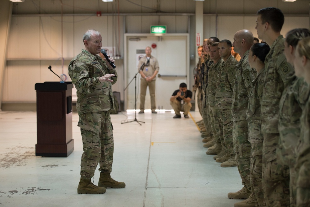 CJCS talks with commanders, troops in Iraq