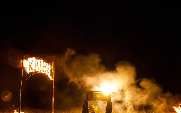 Fuerzas Comando 15 road march event