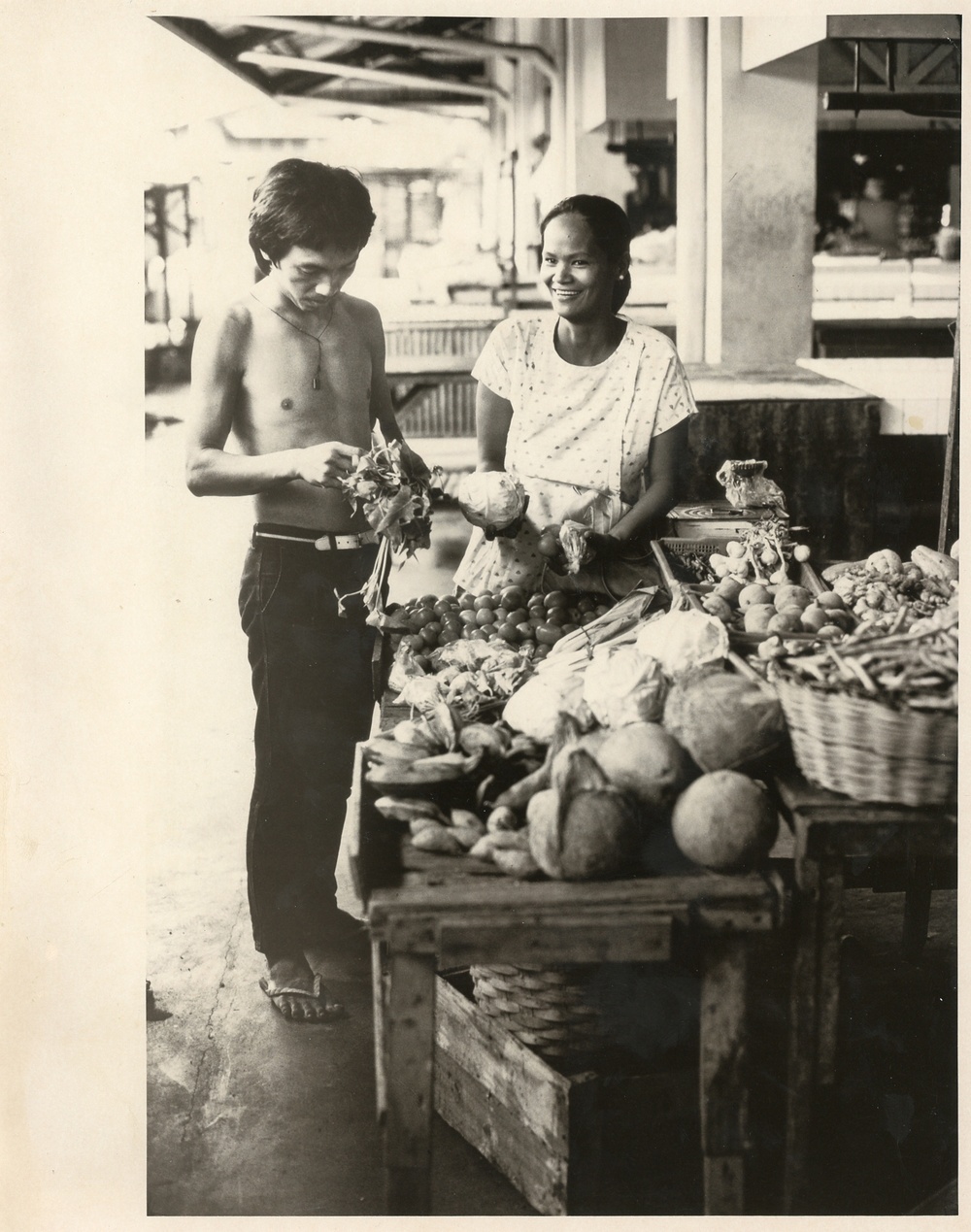 People in the marketplace