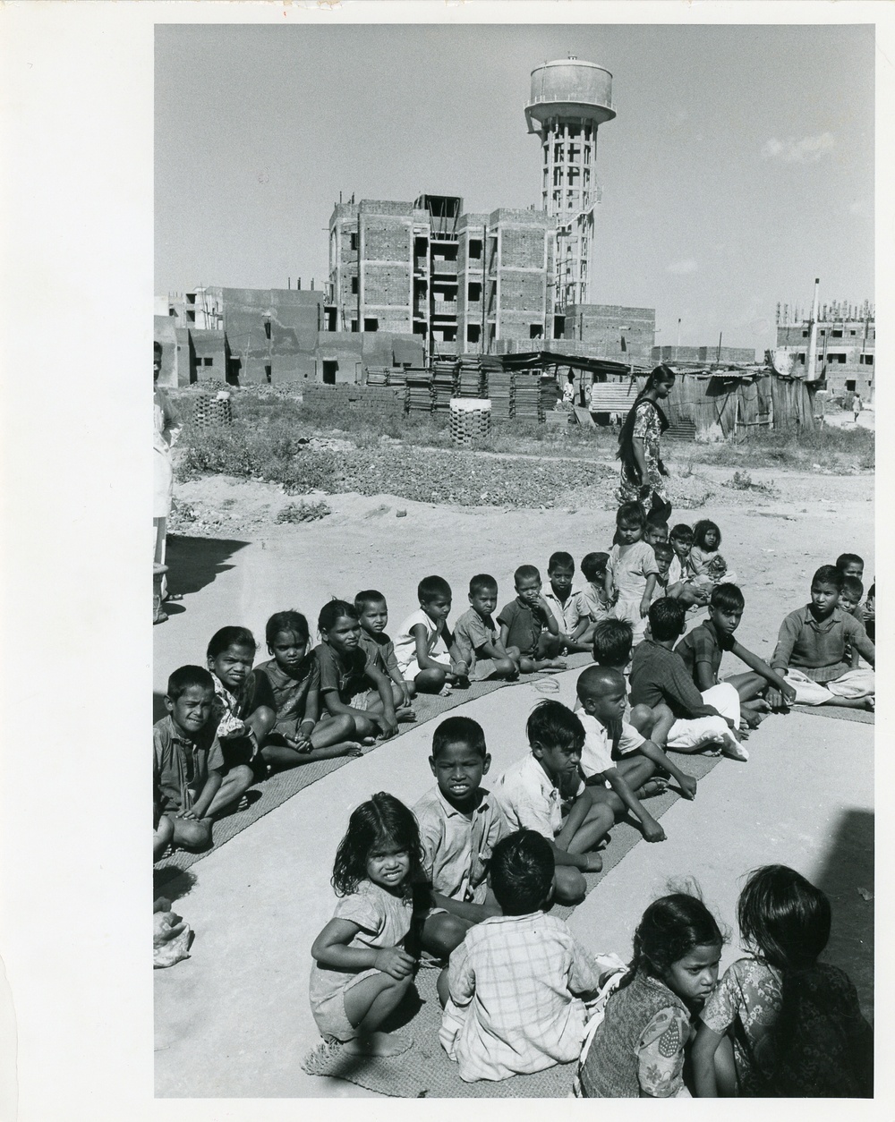 Children being seated