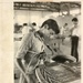 Young man making furniture