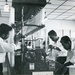 Students in the Textile Institute at Bandung