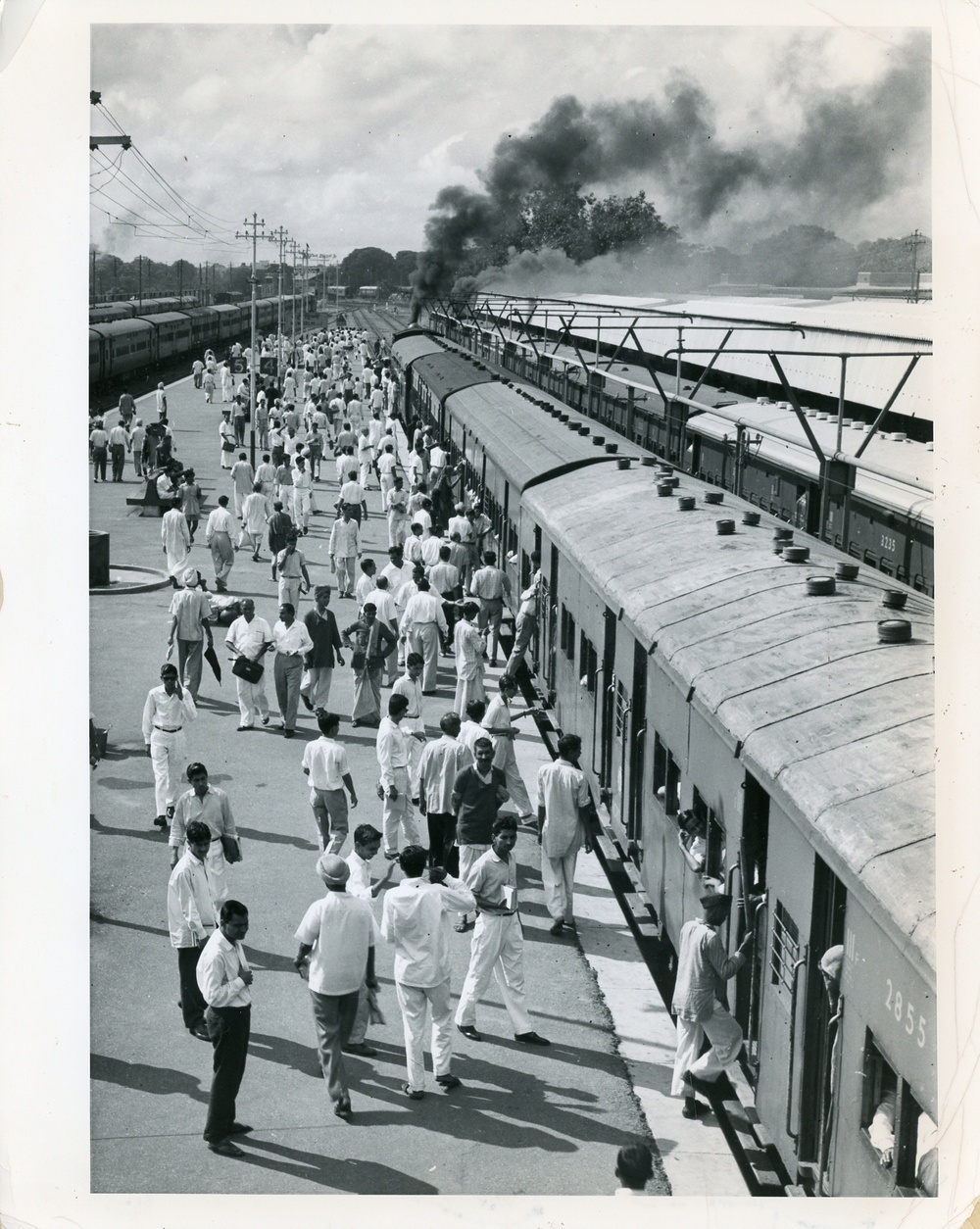 Railroad Station in New Delhi