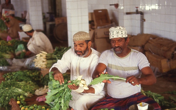 Vendors in a marketplace