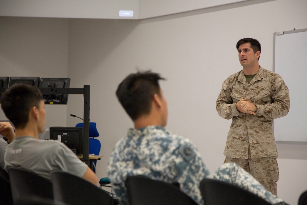 U.S. Marines, Sailors rehearse close quarters combat skills in Singapore