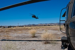 1-140th Aviation Soldiers shoot from the sky