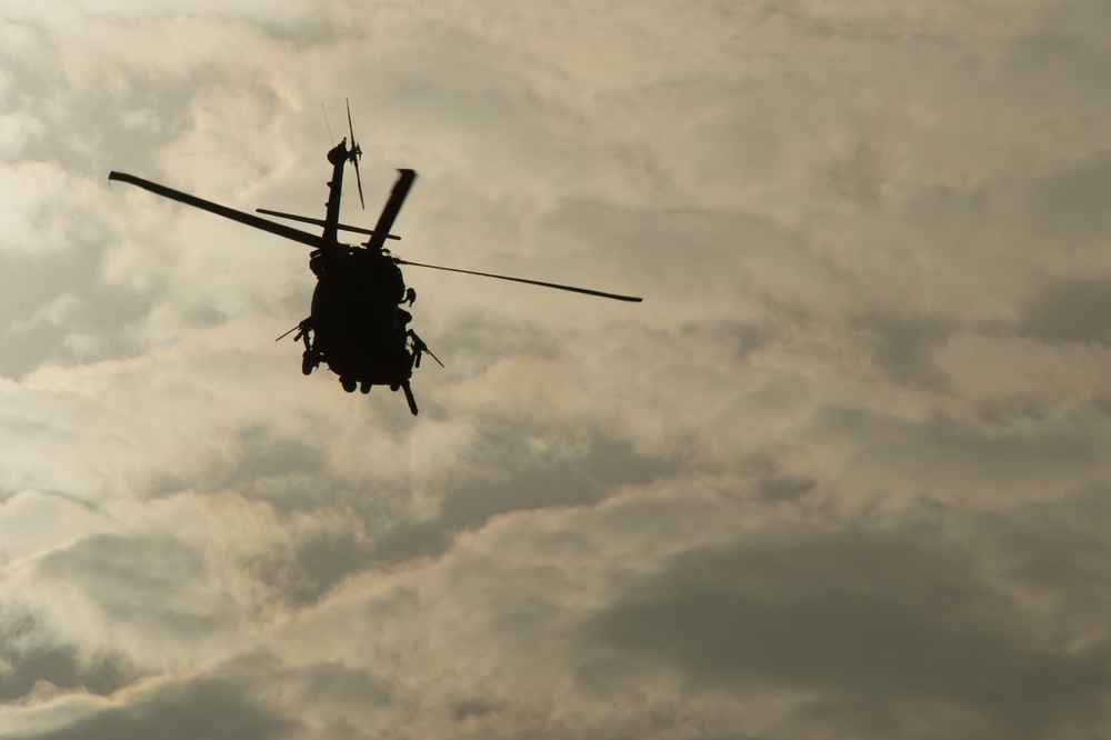 Guardian Angels perform HALO jump