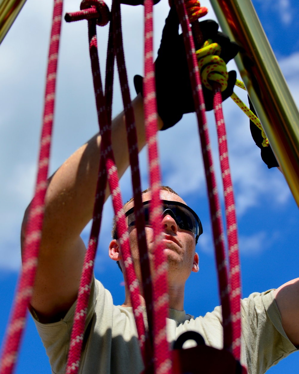 Firefighter training