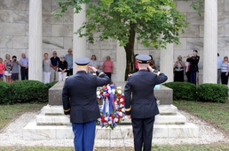 Warren G. Harding wreath laying ceremony