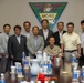 Iwakuni city assembly members visit MCAS Futenma