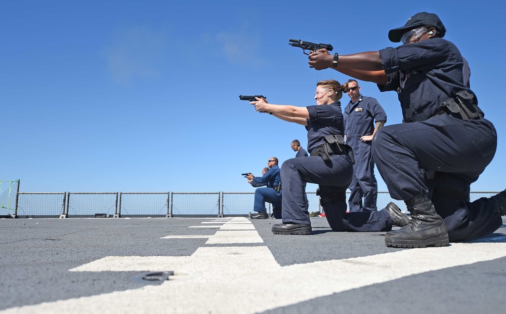M9 gun shoot certification exercise