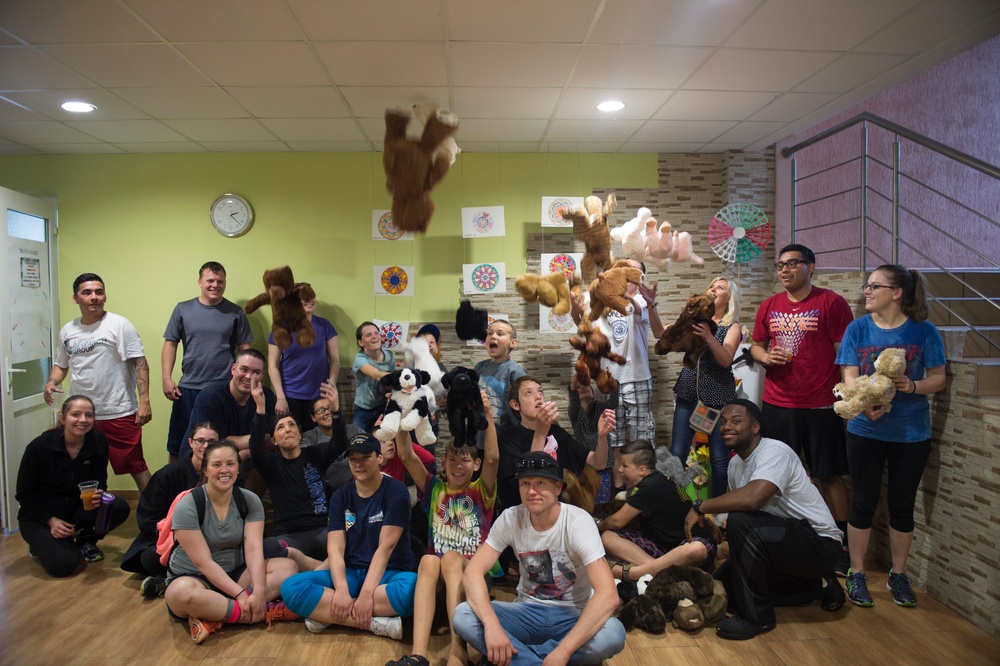 USS Jason Dunham community relations project in Klaipeda,