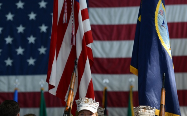 Change of command ceremony