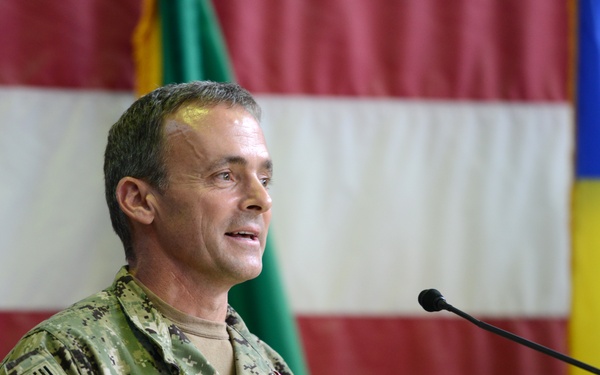 Change of command ceremony