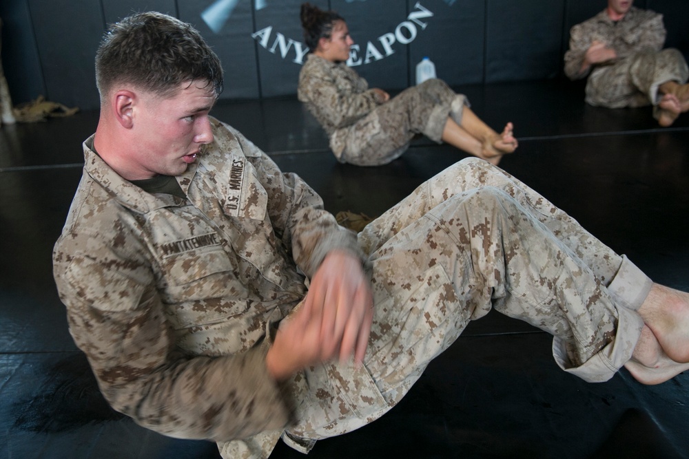 Marines push limits, train to become Martial Arts Instructors