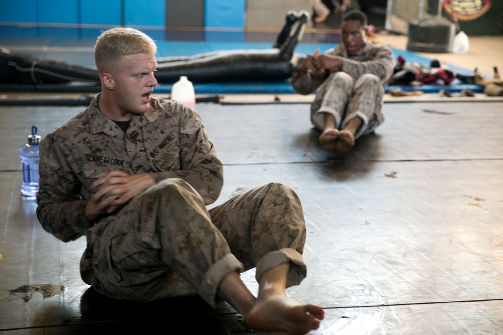 Marines push limits, train to become Martial Arts Instructors