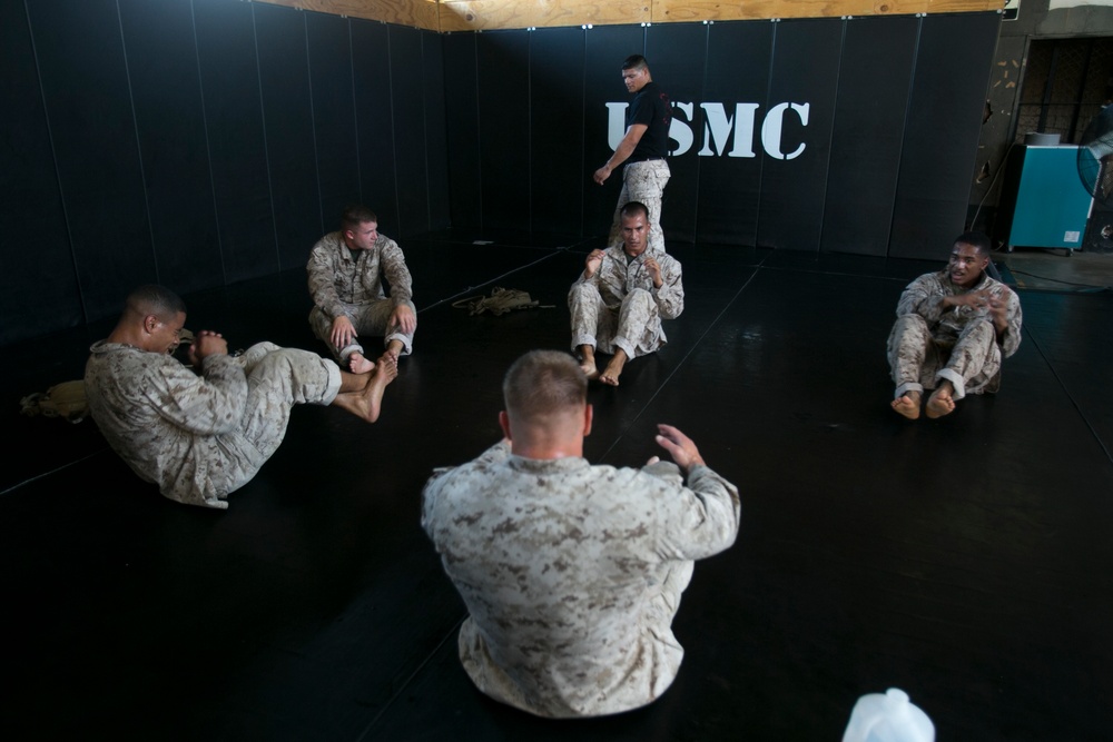 Marines push limits, train to become Martial Arts Instructors