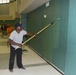 Workhorse Soldiers spread paint, joy at Myers Middle School