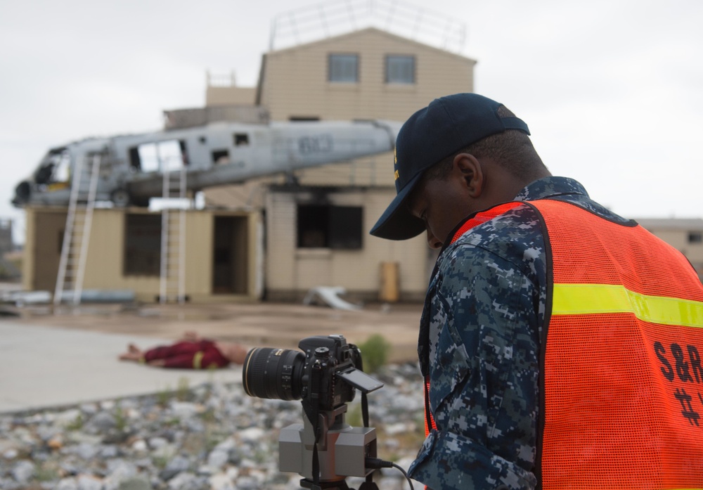 Aircraft mishap exercise