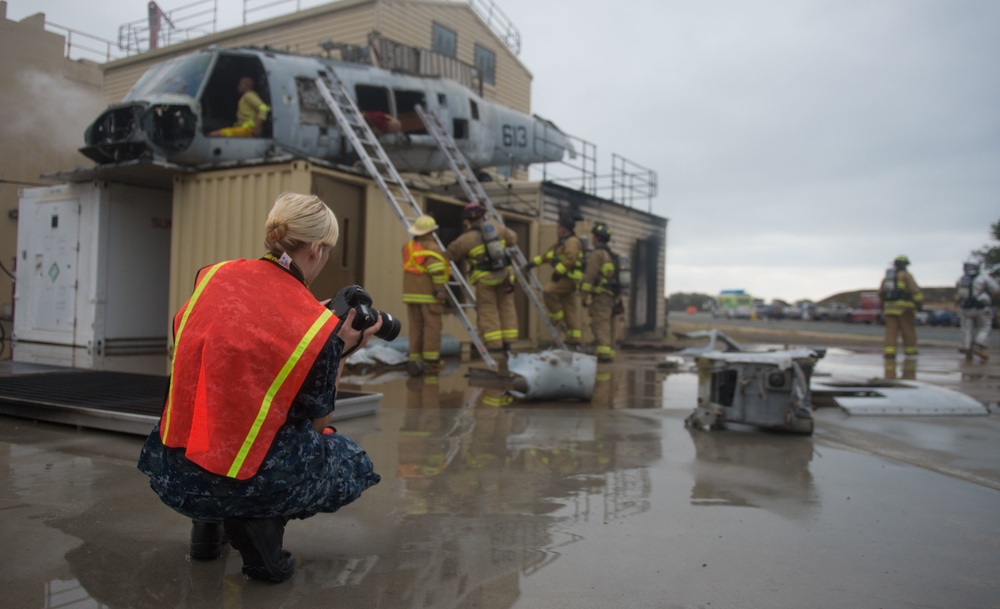 Aircraft mishap exercise