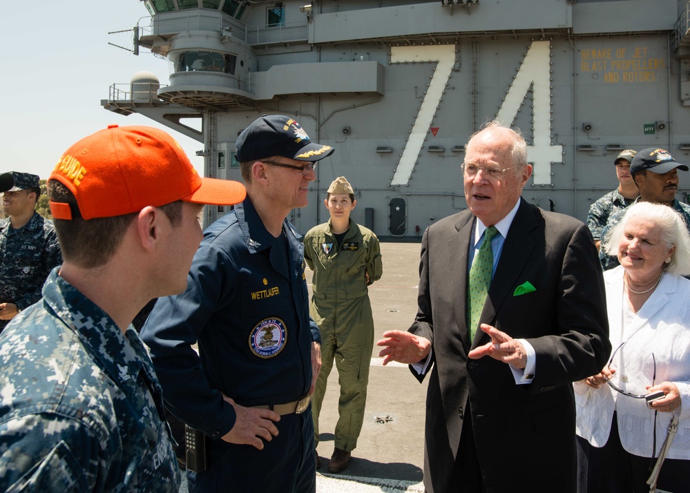 USS John C. Stennis tour