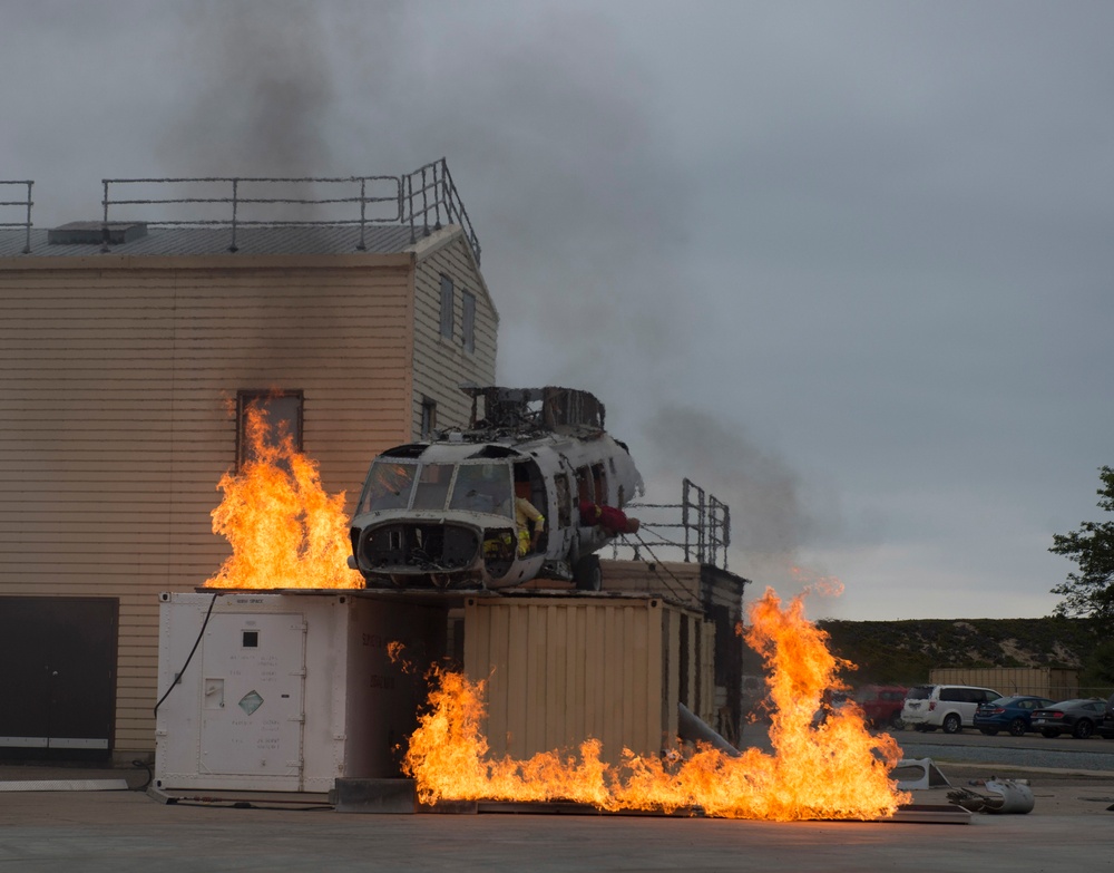 Aircraft mishap exercise