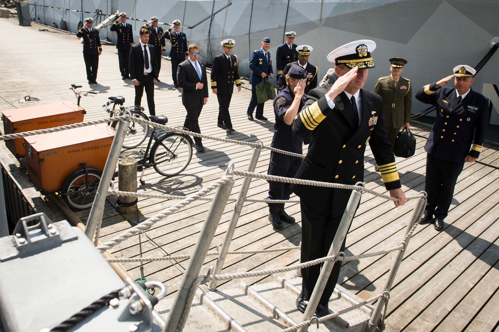 Adm. Greenert in Sweden