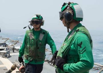 USS Farragut Flight Quarters