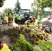 Volunteers work during the National Association of Landscape Professionals’ 19th annual Renewal and Remembrance at Arlington National Cemetery