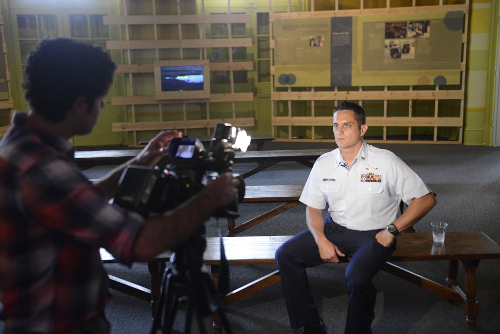 Katrina first responder media event