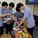 East meets West: South Korean students experience American culture through food