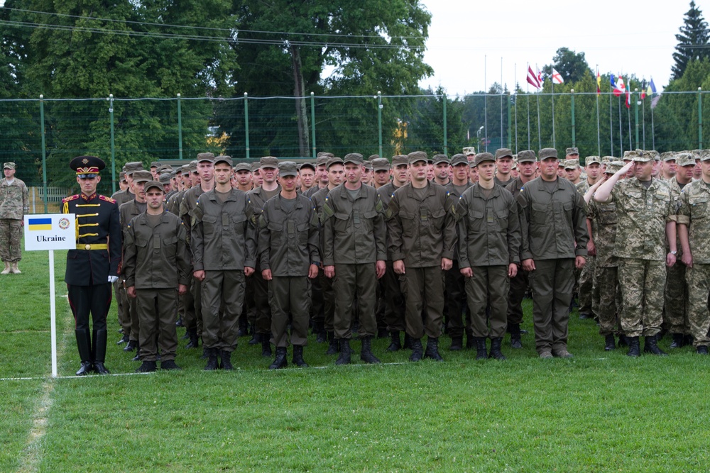 Rapid Trident opening ceremony