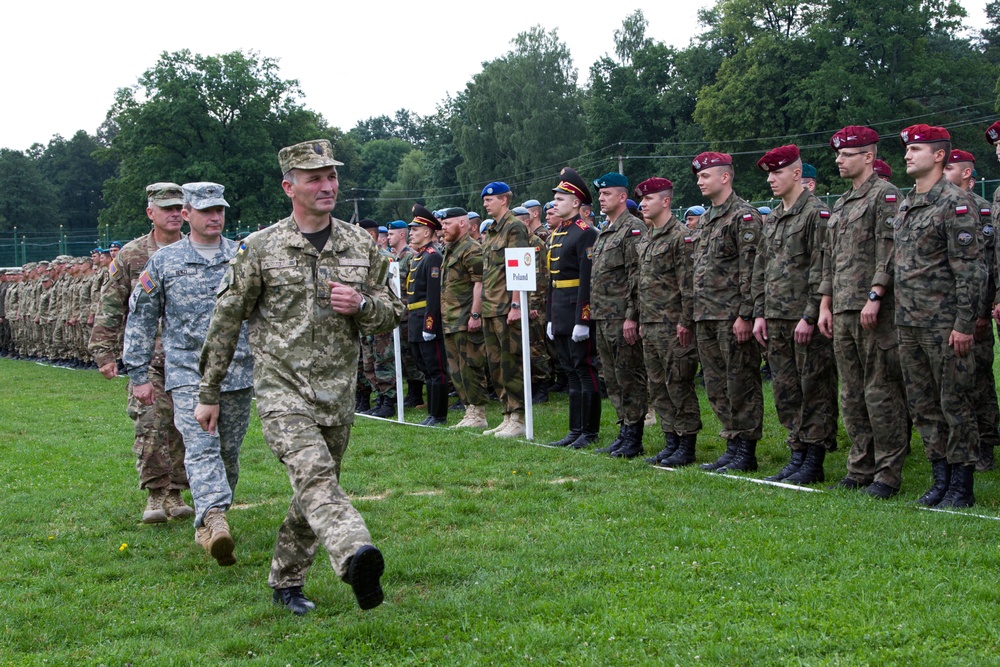 Rapid Trident opening ceremony