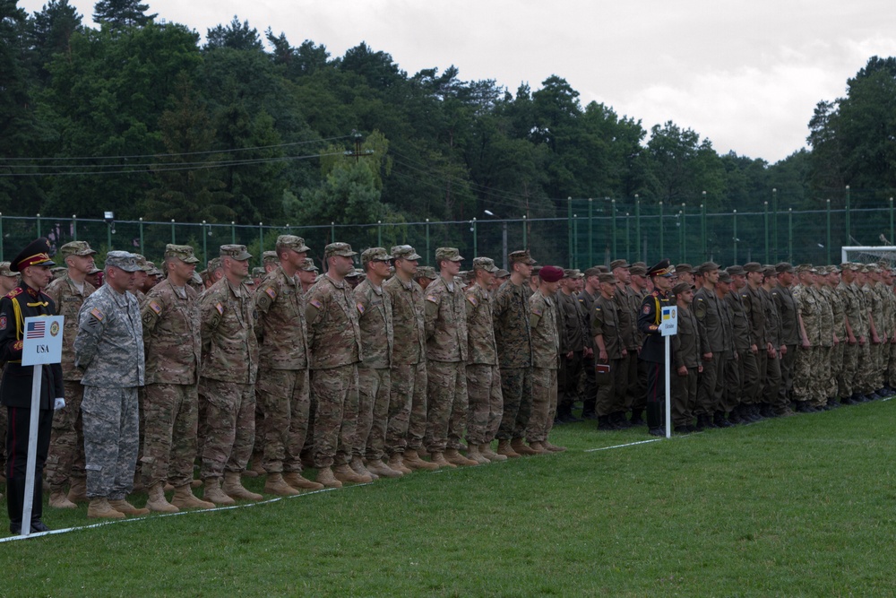 Rapid Trident opening ceremony