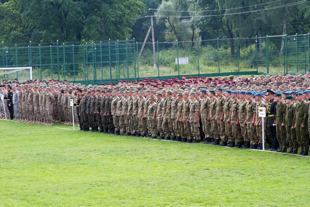 Rapid Trident opening ceremony