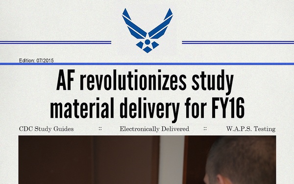 eCDC and WAPS study material electronically delivered