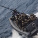 Force Recon Marines practice taking over ships at sea