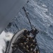 Force Recon Marines practice taking over ships at sea