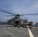 Force Recon Marines practice taking over ships at sea