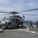 Force Recon Marines practice taking over ships at sea