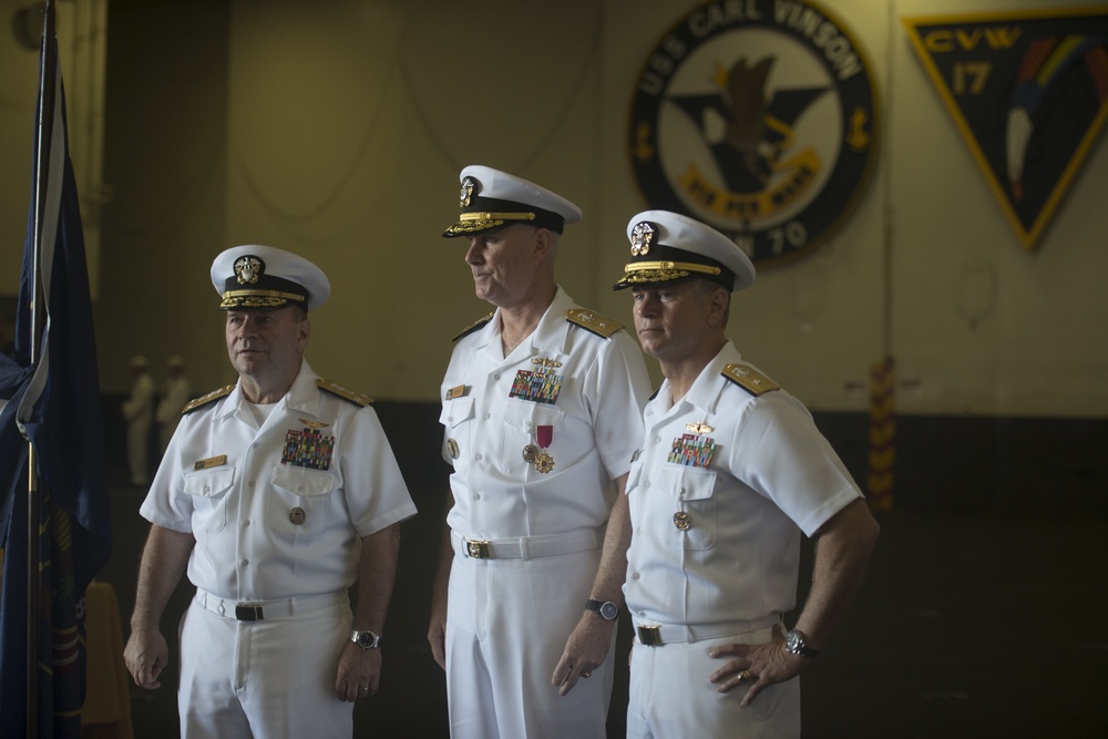 Change of command ceremony