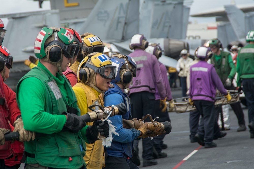 USS George Washington operations