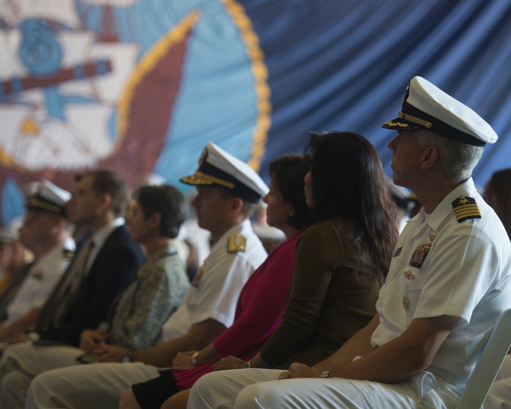 Carrier Strike Group 1 change of command ceremony